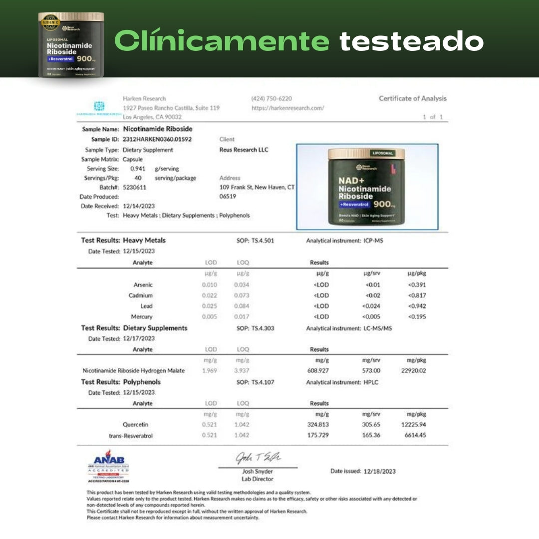 Restaura tu energía, rejuvenece tus células y potencia tu mente con NAD+, vive más y mejor