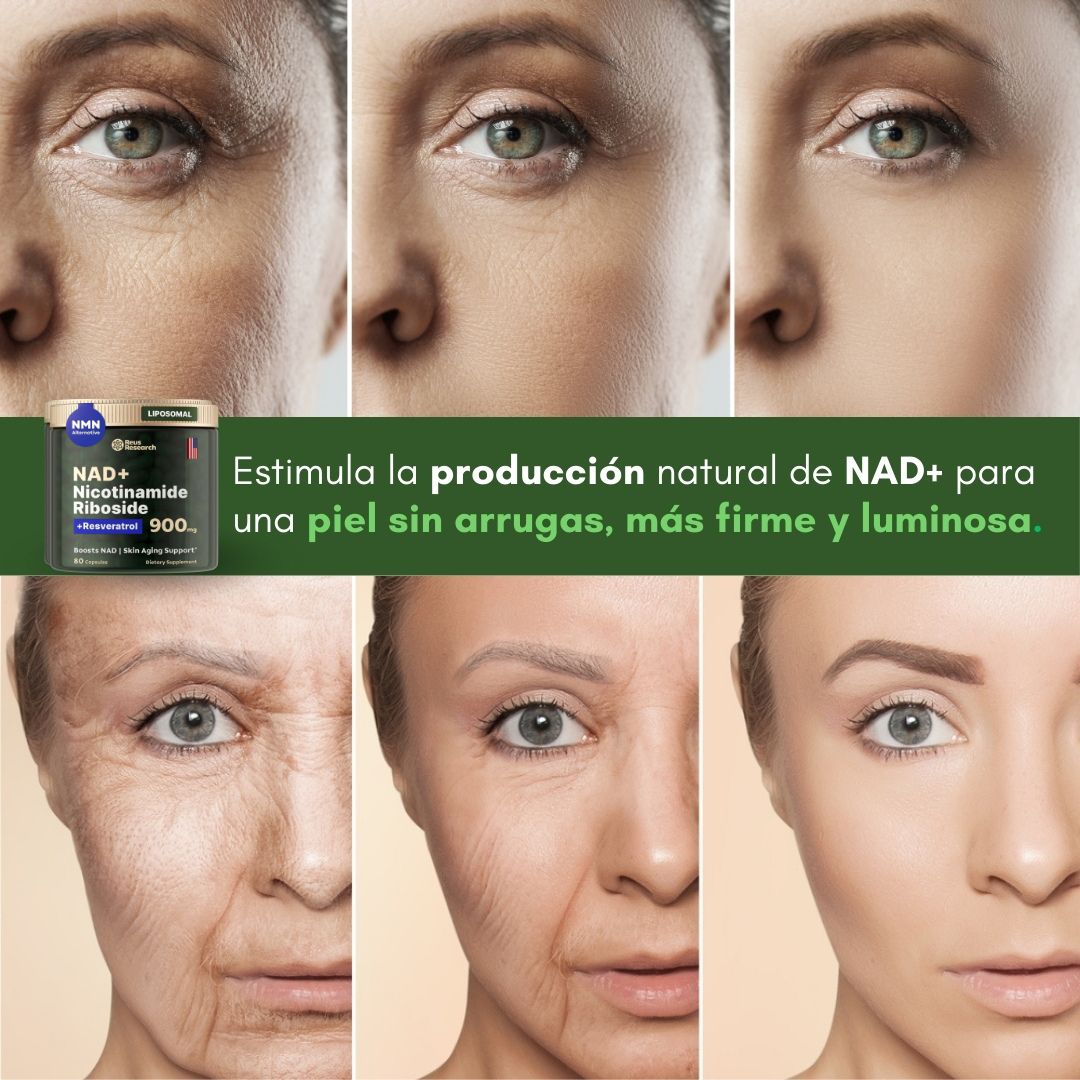 Restaura tu energía, rejuvenece tus células y potencia tu mente con NAD+, vive más y mejor