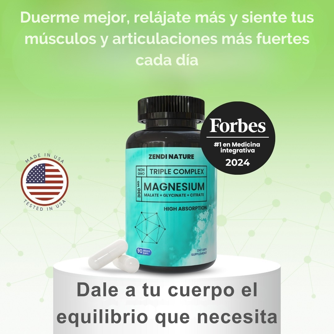 Recupera tu calma, energía y bienestar cada día con Magnesium® Complex