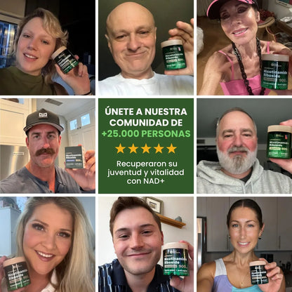 NAD+ ORIGINAL Elimina las arrugas y los signos del envejecimiento en 1 semana