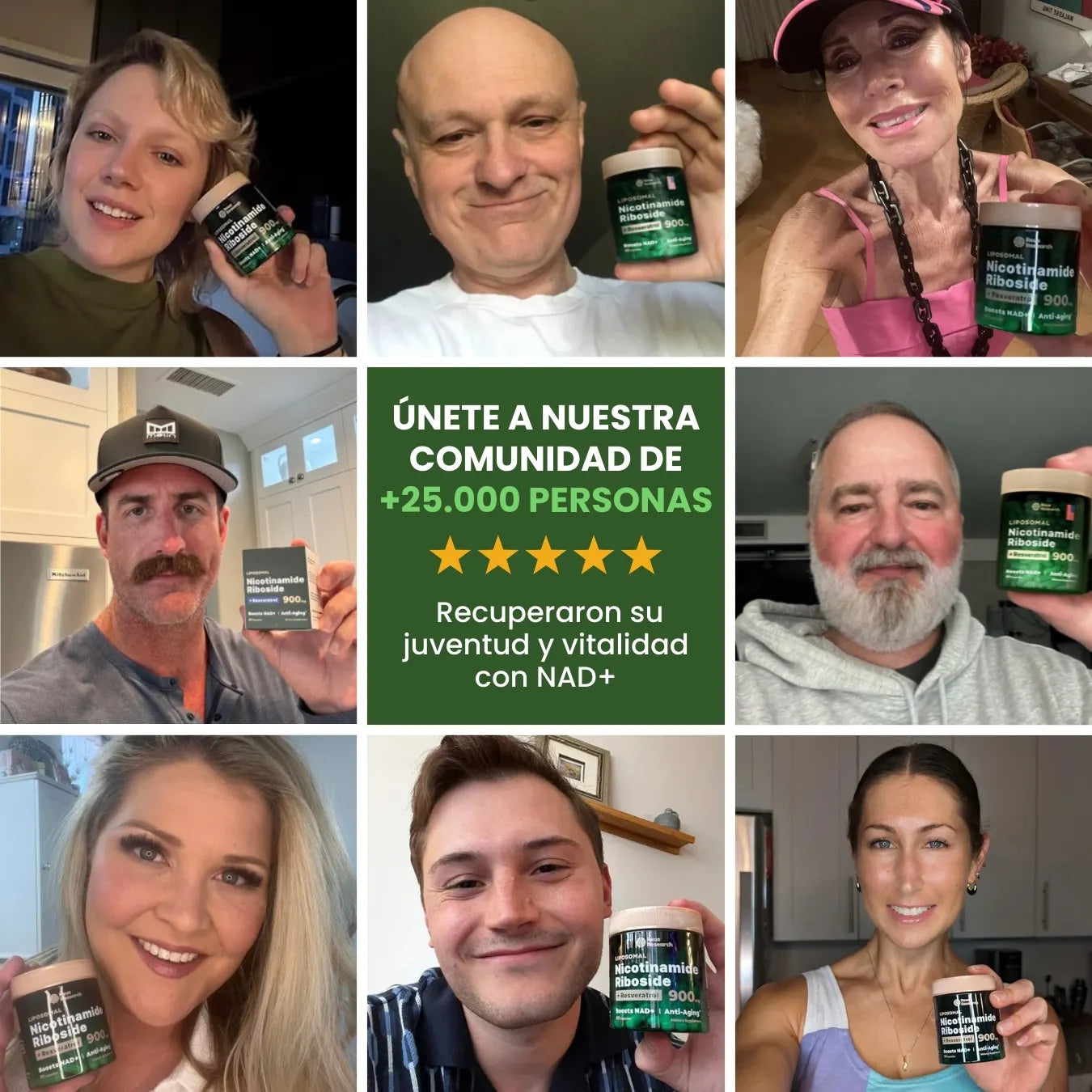 NAD+ Resveratrol | Restaura Tu Energía Celular, Revitaliza Tu Mente y Activa Tu Juventud Interna