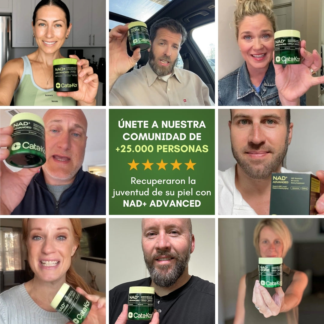 NAD+ ADVANCED | Restaura tu energía, rejuvenece tus células y potencia tu mente más rápido y mejor