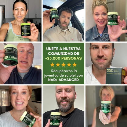 NAD+ ADVANCED | Restaura tu energía, rejuvenece tus células y potencia tu mente más rápido y mejor