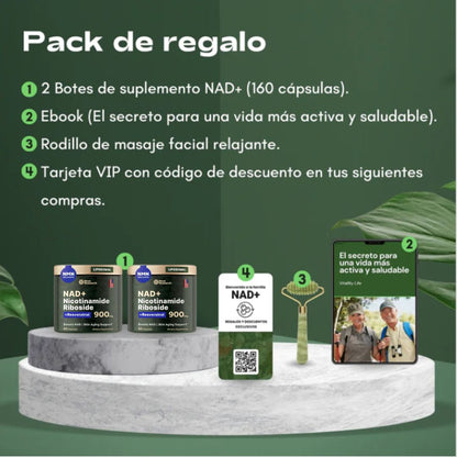 NAD+ ORIGINAL Elimina las arrugas y los signos del envejecimiento en 1 semana