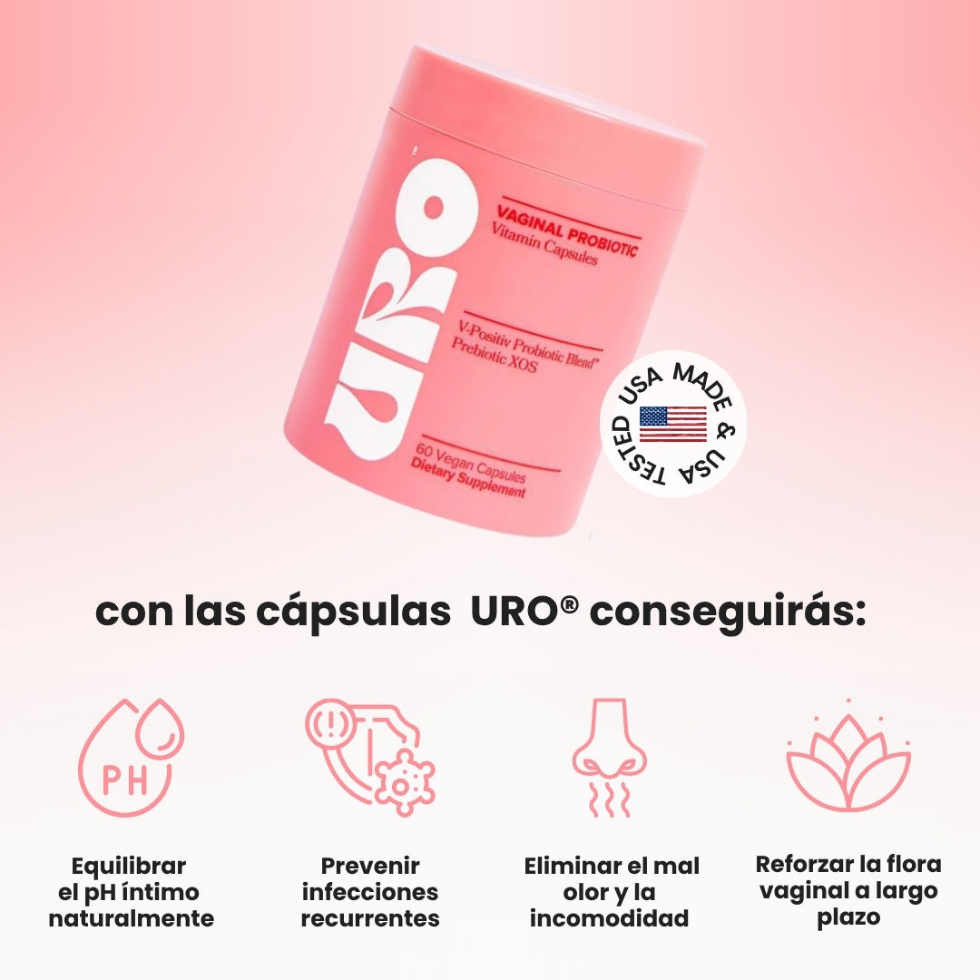 URO PROBIOTIC® | Elimina y previene infecciones, el mal olor y picazón en tu zona íntima en solo 1 semana