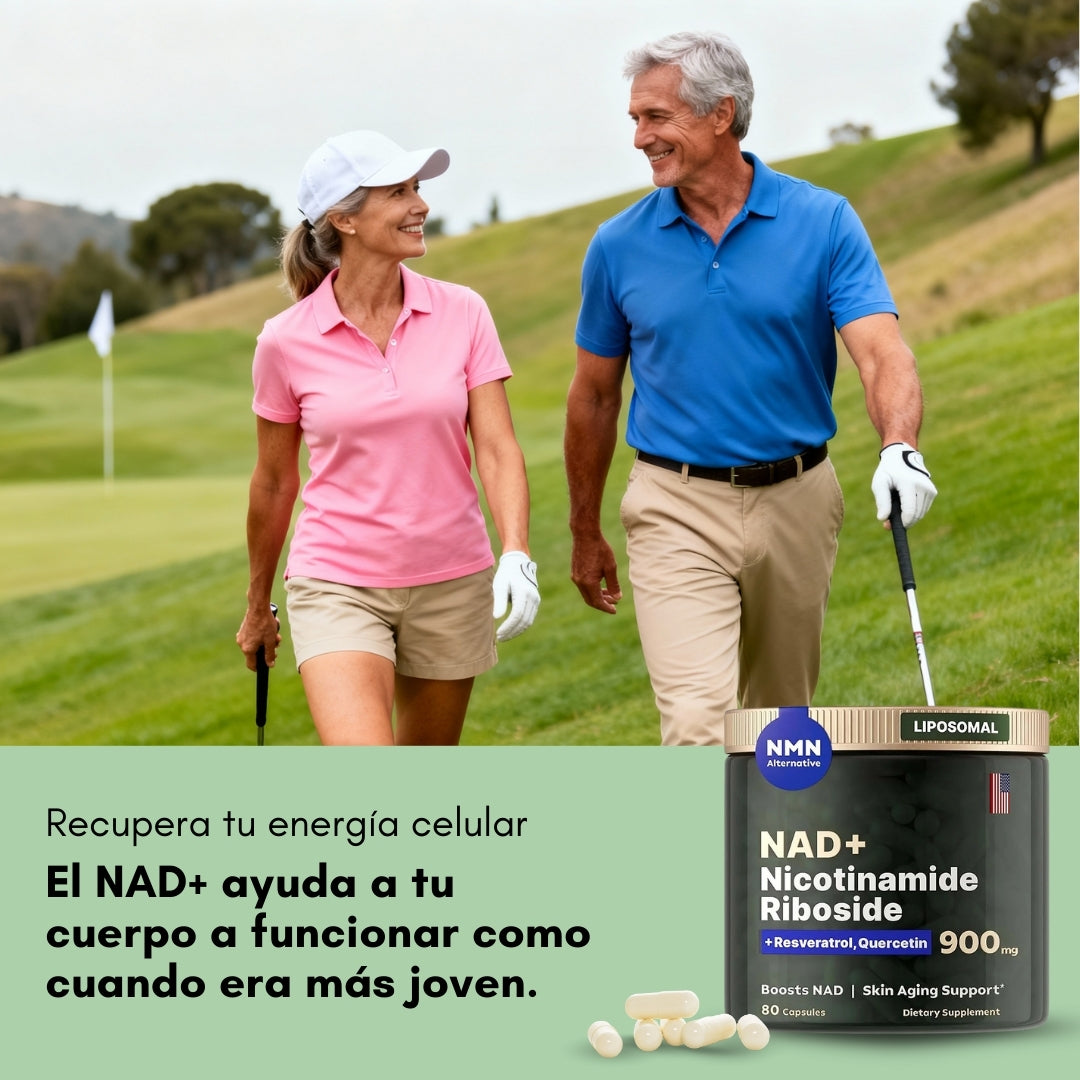 Recupera tu energía celular y siente la vida al máximo con NAD+