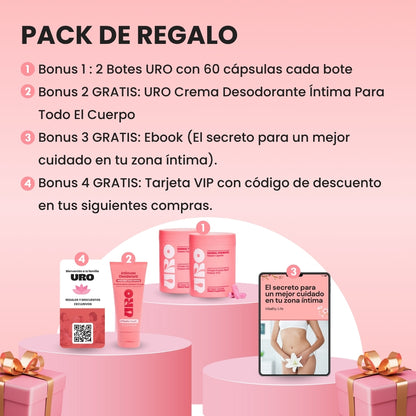 URO PROBIOTIC® | Elimina y previene infecciones, el mal olor y picazón en tu zona íntima en solo 1 semana
