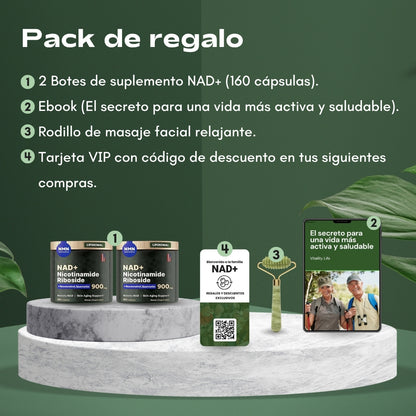 NAD+ Resveratrol | Restaura Tu Energía Celular, Revitaliza Tu Mente y Activa Tu Juventud Interna