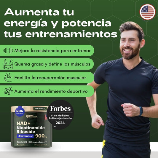 Recupera tu vitalidad y potencia tu rendimiento con NAD+